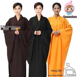 Size35-45 Hải Thanh Cư Sĩ Quần Áo Nam Nữ Tu Sĩ Quần Áo Thoáng Khí Đài Loan Ma Haiqing Màu Đen Nâu Đục