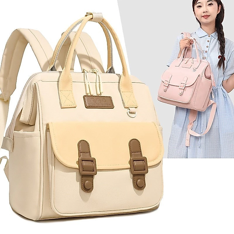 Phong Cách Mới Đi Chơi Nhẹ Túi Mẹ Phong Cách Mới Du Lịch Nhẹ Dung Tích Lớn Ba Lô Đi Bộ Cho Bé Túi Nhỏ