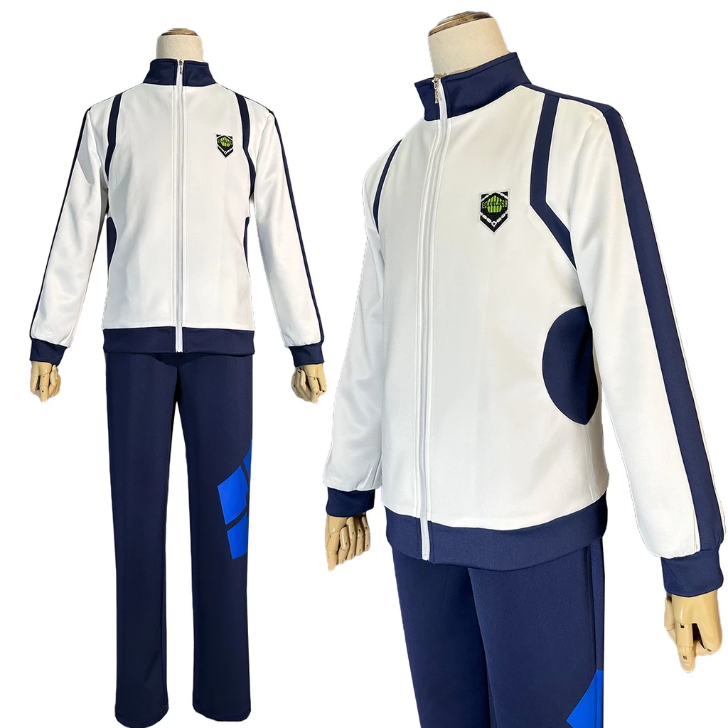 HOLOUN Blue Lock Cosplay Bộ Đồng Phục Bóng Đá Hóa Trang Nhân Vật Isagi Độc Đáo Sportswear Jersey