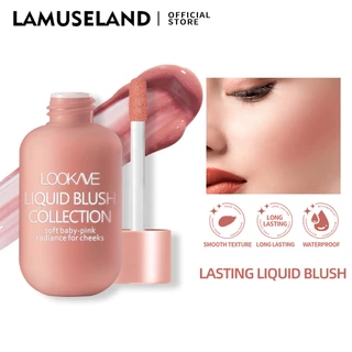 Lamuseland Mini Liquid Blusher Đa Năng Lip Cheek Dưỡng Ẩm Phấn má hồng 12g