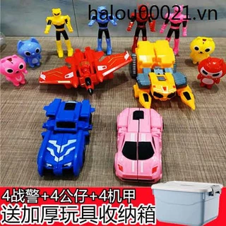 Đội đại lý biến hình Mini x Robot đồ chơi King Kong Ford x Semi Children Boy Mecha Lucy Ray Suit