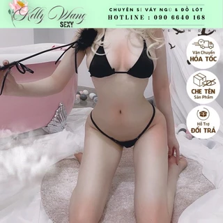 Bk032 - Bộ đồ lót lọt khe luạ quyến rũ cho nữ - Kelly wang