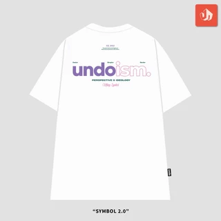 Áo Thun Unisex Undo Symbol 2.0 Màu Trắng 100% Standard Cotton - Local Brand Chính Hãng