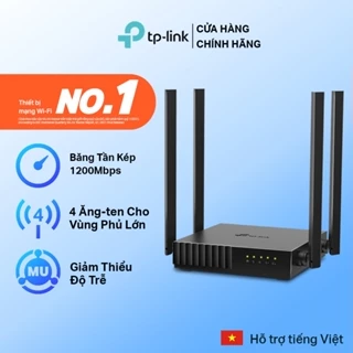 Bộ Phát Wifi TP-Link Archer C54 / C6 / C64 Băng Tần Kép Chuẩn AC 1200Mbps