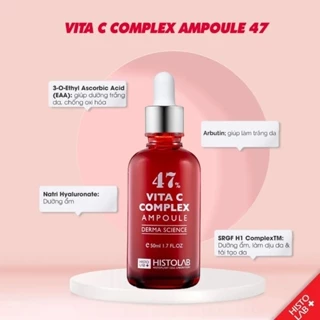 SERUM HISTOLAB 47 VITAMIN C COMPLEX AMPOULE DERMA SCIENCE