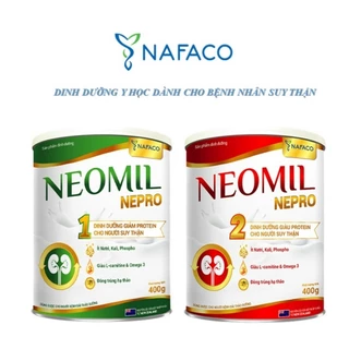 Sữa NEOMIL NEPRO 1,2 400G ( DINH DƯỠNG CHO NGƯỜI SUY THẬN)