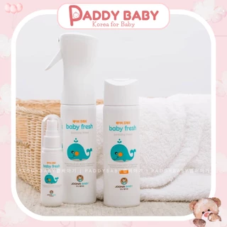 Xịt diệt khuẩn, khử mùi cho đồ chơi, bình sữa, núm ti giả Joona Baby Fresh an toàn cho bé [Made In Korea]