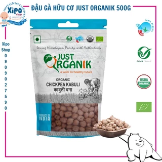 Đậu Gà Hữu Cơ Just Organik 500g