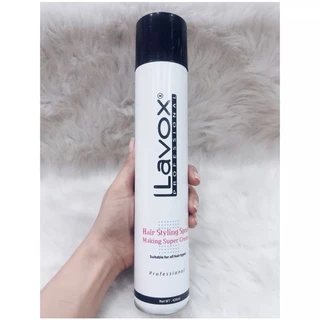 Keo Xịt Giữ Nếp Tóc Lavox net 420ml - Keo Xịt Tóc Tạo Nếp Tóc Siêu Sóng