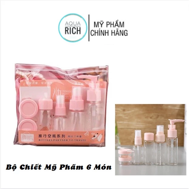 Bộ Chiết Mỹ Phẩm 6 Món Sét Chiết 6 Món