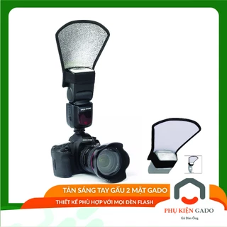 Tản sáng tai gấu GADO miếng tản sáng 2 mặt cho đèn FLASH rời máy ảnh DSLR