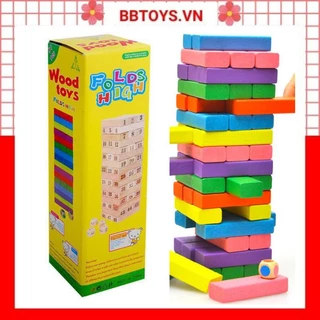 Đồ chơi thanh rút gỗ loại to cho bé BBTOYS 111