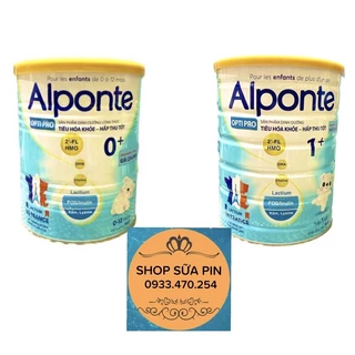 CHÍNH HÃNG Sữa bột alponte optipro 0+,1+ 900g