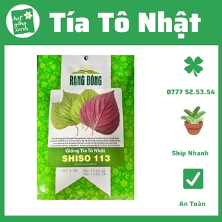 Hạt giống Tía Tô Nhật(0,5gram)