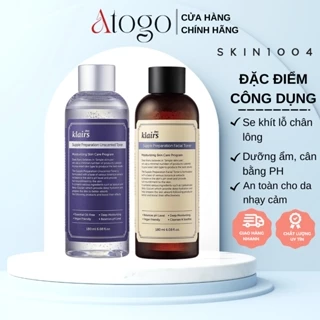 [Mã BMLT35 giảm đến 35K đơn 99K] Nước Hoa Hồng Dear Klairs Supple Preparation Tonner Dành Cho Da Dầu Mụn, Nhạy Cảm 180ml