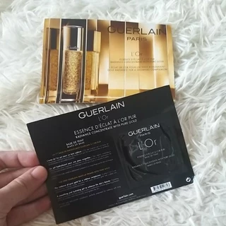 kem lót tinh chất vàng Guerlain L’Or Radiance Concentrate With Pure ảnh thật