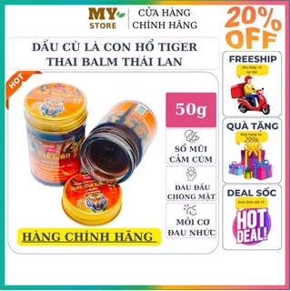 (Chính Hãng) Dầu Cù Là Con Hổ Tiger Thai Balm Banna Thái Lan 50g