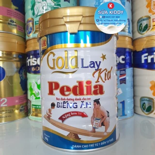 Sữa tăng cân GoldLay Pedia 900g dành cho trẻ biếng ăn, chậm tăng cân, date luôn mới