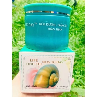 Kem Dưỡng Trắng Da Toàn Thân Linh Chi New To Day