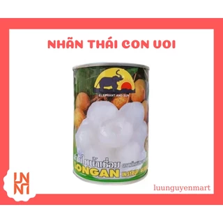 Nhãn Lon Con Voi Thái Lan 565gr