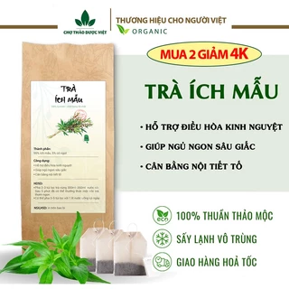 Trà ích mẫu túi lọc (Giảm đau bụng kinh, cân bằng nội tiết tố nữ) - Chợ Thảo Dược Việt