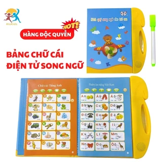 Bảng Chữ Cái Tiếng Việt Tiếng Anh Điện Tử Biết Nói Alokidstb Đồ Chơi Thông Minh Giúp Con Phát triển Tư Duy, Trí Tuệ, Cq