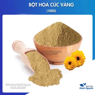 Bột hoa cúc vàng nguyên chất 100g (Dưỡng da,an thần, thanh lọc cơ thể) - Thảo Dược Hạnh Nguyên