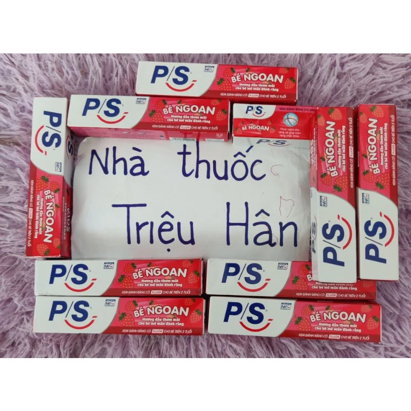 Kem đánh răng p/s trẻ em vị dâu