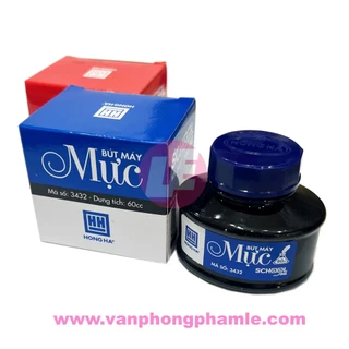 Mực viết máy Hồng Hà (Lọ)