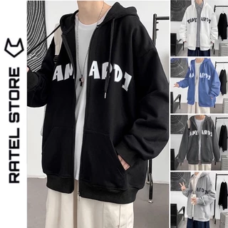 Áo Khoác Local Brand Jacket Hoodie Zip Nỉ   Nam Nữ TANEARD1 Unisex Form Rộng