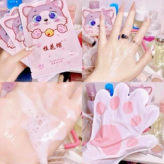 Mặt Nạ Ủ Tay Con Mèo Hand Mask Cấp Ẩm Dưỡng Trắng Làm Mềm Da Tay