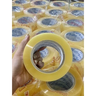 1 cây 2kg (6 cuộn) băng keo trong, đục 48mm 200yard