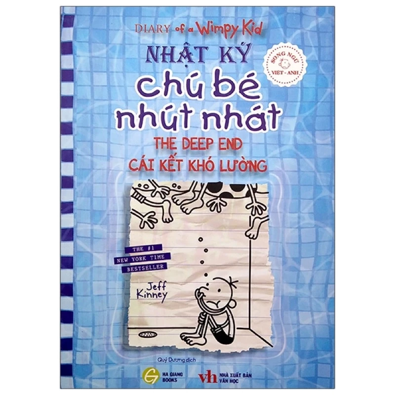 Sách Song Ngữ Việt - Anh - Diary Of A Wimpy Kid - Nhật Ký Chú Bé Nhút Nhát - Tập 15: - Cái Kết Khó Lường - The Deep End