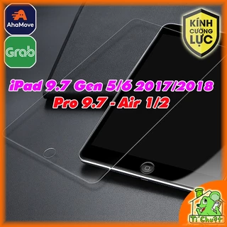 Kính CL iPad 9.7 Gen 5/6 2017/2018- iPad Air 2/ Pro 9.7 Cường Lực Mài Cạnh 2.5D