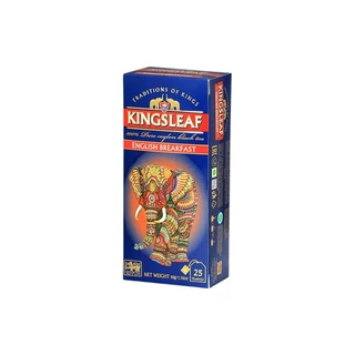 Trà Kingsleaf English Breakfast Basilur – túi lọc 50g