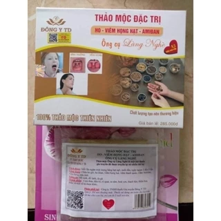 thảo mộc ho, viêm họng hạt, amidal, thanh quản ông cụ làng nghè