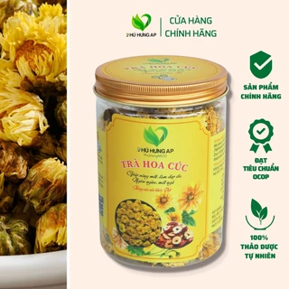 Trà hoa cúc táo đỏ đẹp da, dễ ngủ, sáng mắt, giảm căng thẳng, trà thảo dược organic AP PHÚ HƯNG