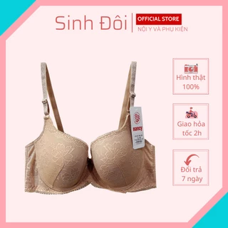 Áo lót nữ ren nâng ngực có gọng mút mỏng Nancy 2269 nguyên ngực size 36-38-40