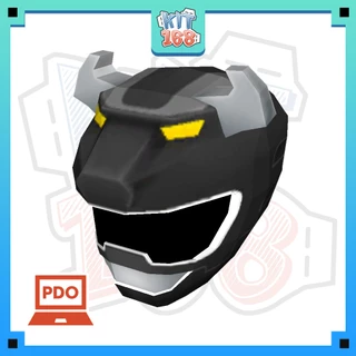 Mô hình giấy Anime Game Gaoblack Helmet (Đội lên được)