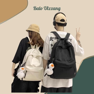 Balo đi học nam nữ Ulzzang basic chống nước, cặp sách laptop phong cách Unisex Hàn Quốc dành cho học sinh, sinh viên