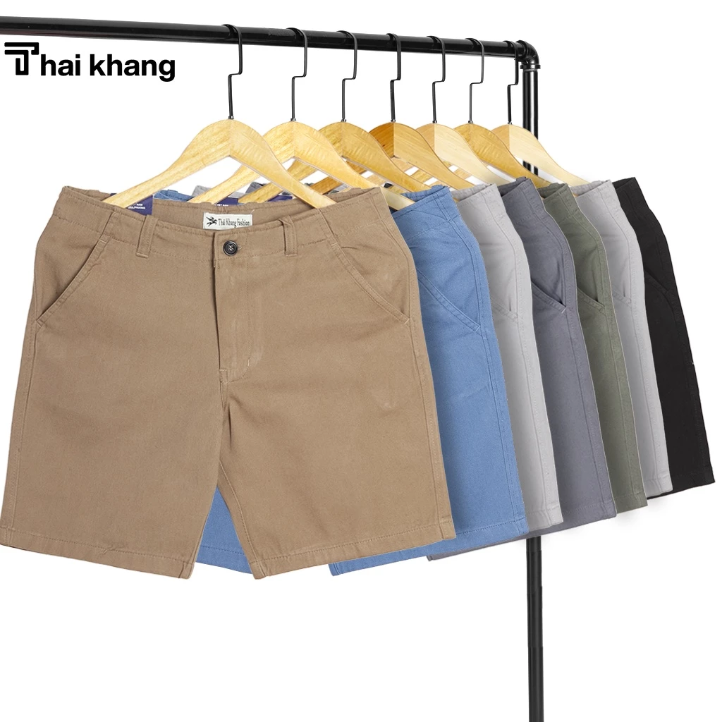 Quần short kaki nam cao cấp loại quần short dài tới đầu gối QKAKI12