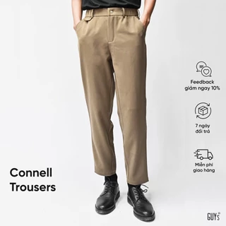 Quần Âu Nam Connell Trousers GUY's Closet, Quần Tây Ống Đứng Thanh Lịch, Phong Cách, Dáng Slimfit, Vải Mềm Mịn Dày Dặn