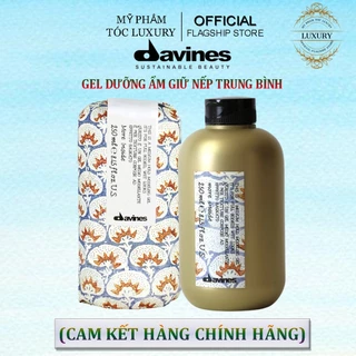 Gel Dưỡng Ẩm Giữ Nếp Tóc Uốn Davines medium hold gel 250ml ( uốn xù mỳ hoặc Hippea)