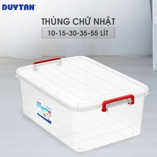 Thùng nhựa trong đựng đồ Duy Tân 10L/15L/30L/45L/55/90L