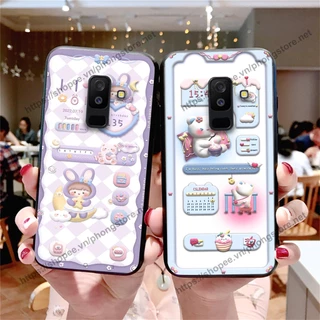 Ốp lưng Samsung J8 gấu trắng hoạt hình 3d cute, giá rẻ