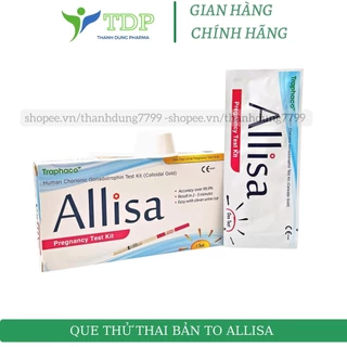 Que thử thai Alisa Traphaco, đạt chuẩn xuất Châu Âu, chính xác Mọi Thời Điểm Trong Ngày (Hộp 1 Que)