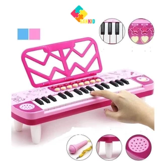 Đồ chơi đàn Piano kèm mic có đèn nhạc cho bé