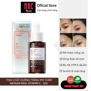 Tinh Chất Mờ Thâm Dưỡng Trắng Vitamin C SAP Neogen Dermalogy Real Vita C Serum 32g