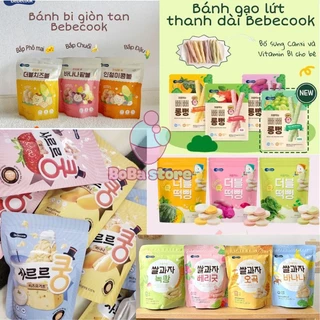 Tổng hợp bánh ăn dặm cho bé BeBecook - BoBa store