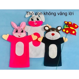 Rối bàn tay nhồi bông Thỏ con không vâng lời